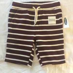 Old Navy 4T Shorts Striped NWT